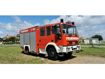 Противпожарен камион Iveco Feuerwehr 4x4  3 Sperren Wassertank Autobomba: слика 1