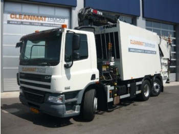 DAF FAN 75 CF 250 Hiab 21 ton/meter Kran - Камион за ѓубре