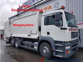 MAN TGA 26.310 Geesnik 1.1Schüttung Waage 1.Hd. 22m³ - Камион за ѓубре