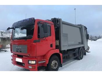 MAN TGM 18.240 4x2 2 kammer renovasjonsbil  - Камион за ѓубре