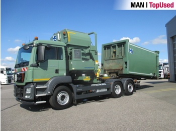 MAN TGS 26.320 6X2-4 BL (Seitenlader,Müllfzg.) - Камион за ѓубре