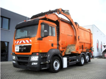 MAN TGS 26.320 6X2/MANUAL/Frontladegerät  - Камион за ѓубре