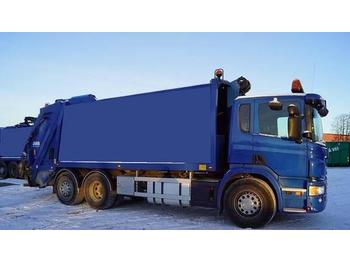 Scania P400 komprimatorbil 1 kammer  - Камион за ѓубре