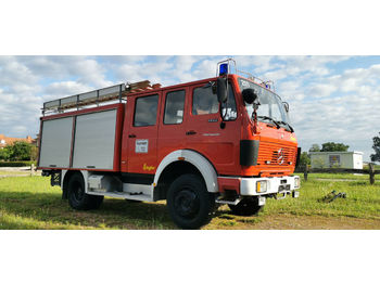 Противпожарен камион Mercedes-Benz Feuerwehr 1222 4x4 TLF 2500l Autobomba: слика 1