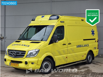 Амбулантно возило Mercedes-Benz Sprinter 319 CDI Automaat Euro6 Complete NL Ambulance Brancard Ziekenwagen Rettungswagen Krankenwagen Airco Cruise control: слика 1