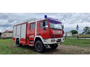 Steyr 116km/h 10S18 Feuerwehr 4x4 Allrad kein 12M18  - Противпожарен камион