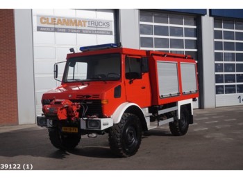 Unimog U 1350 L Brandweer Hogedruk Rosenbauer opbouw - Противпожарен камион