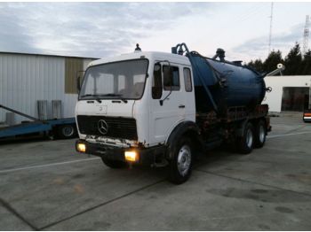 MERCEDES-BENZ 2224 6X4 left hand drive 8000 litres gully sucker - Вакуумски камион