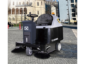 XCMG Official XGHD100 Ride on Sweeper and Scrubber Floor Sweeper Machine - Индустриска машина за метење: слика 2