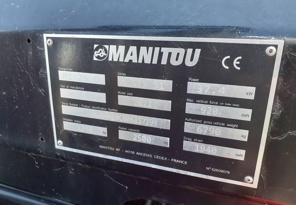 Дизел вилушкар Manitou MI 25 D: слика 6
