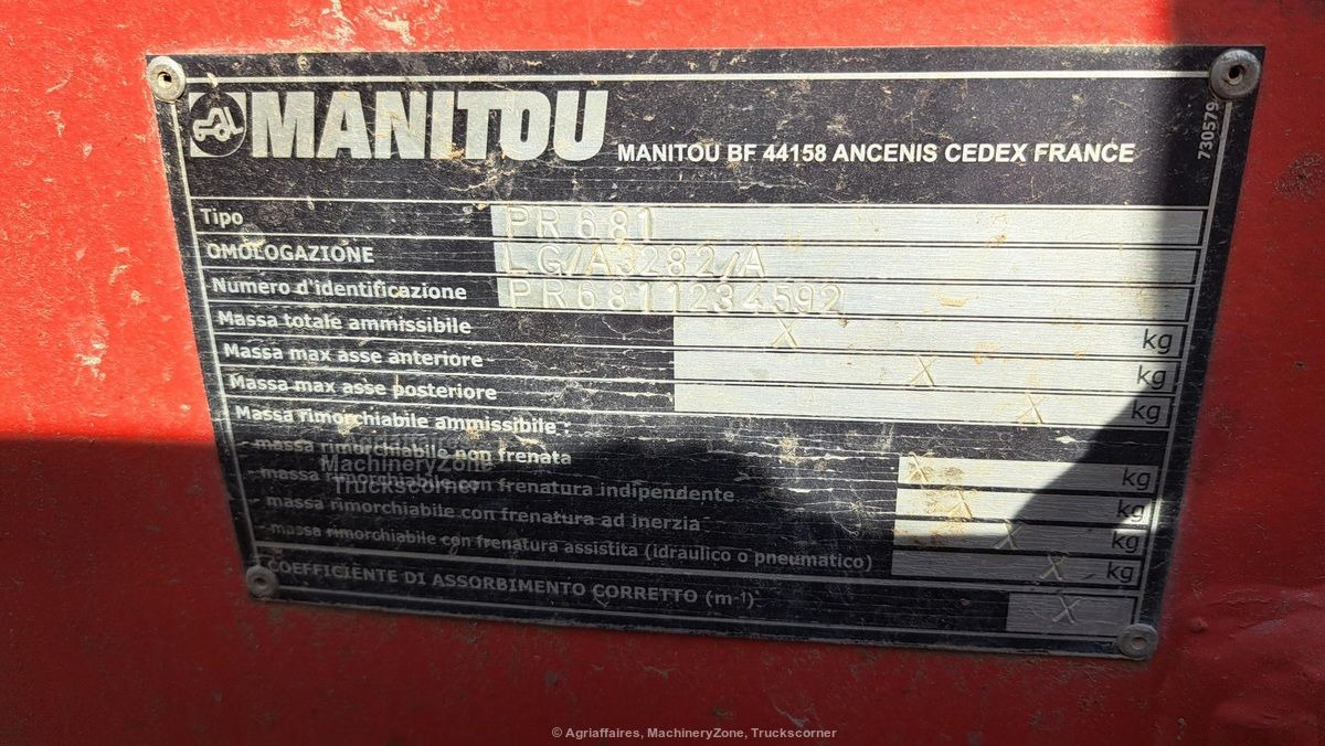 Телескопски ракувач Manitou MLT 741-120 LSU TURBO: слика 5