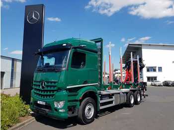Нов Шумска приколка, Камион со кран Mercedes-Benz Arocs 2651 L 6x4 + Kran: Epsilon M12Z91: слика 1