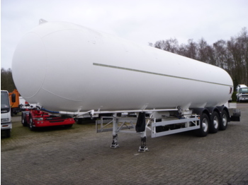 Полуприколка цистерна за транспорт на гас Acerbi Gas tank steel 55 m3: слика 1
