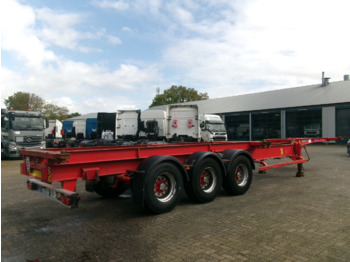 Asca 3-axle container trailer 20-40-45 ft + hydraulics - Транспортер на контејнер/ Полуприколка со променливо тело: слика 4