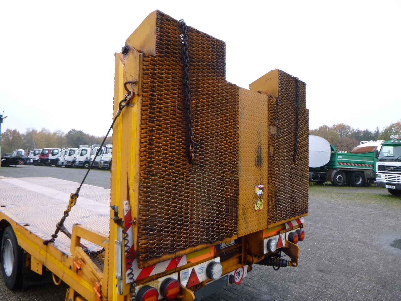 Полуприколка за низок утовар Broshuis 3-axle semi-lowbed trailer E-2190-24 / 47.5 T ext. 15.2m: слика 14