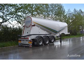 Нов Полуприколка цистерна за транспорт на цемент DONAT Vacuum Dry-Bulk (Cement) Tank: слика 1