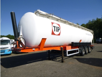 Полуприколка цистерна за транспорт на брашно Feldbinder Powder tank alu 63 m3 (tipping): слика 1