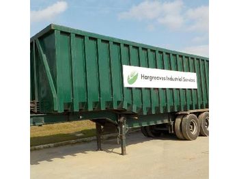  2013 Titan Tri Axle Bulk Tipping Trailer, Nirosta Stainless Steel Body, Heavy Duty Tri Axle Brakes, HD Harsh Tipping gear c/w Inclinometer Controlled Anti-Tipping Device - Кипер полуприколка