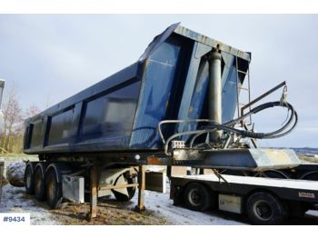 Nor-Slep 3 axle tipping semi with sliding bogie. - Кипер полуприколка