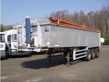 Weightlifter Tipper trailer alu 28 m3 + tarpaulin - Кипер полуприколка