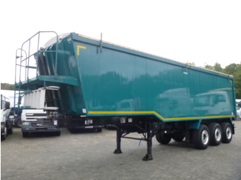 Weightlifter Tipper trailer alu 50 m3 + tarpaulin - Кипер полуприколка