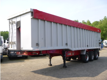 Wilcox Tipper trailer alu 54 m3 + tarpaulin - Кипер полуприколка