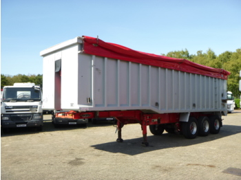 Wilcox Tipper trailer alu 54 m3 + tarpaulin - Кипер полуприколка