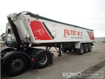  Wilcox Tri Axle Insulated Bulk Tipping Trailer, Easy Sheet - Кипер полуприколка