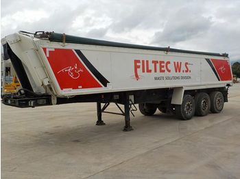  Wilcox Tri Axle Tipping Trailer, Easy Sheet - Кипер полуприколка