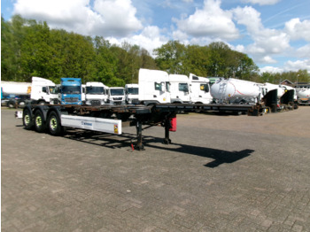 Krone 3-axle container trailer 20-30-40-45 ft DA08LNA - Транспортер на контејнер/ Полуприколка со променливо тело: слика 2
