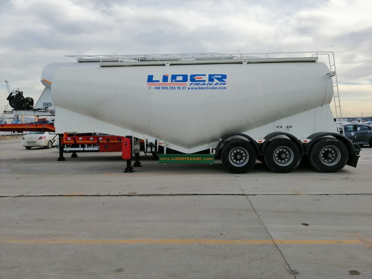 Нов Полуприколка цистерна за транспорт на цемент LIDER 2023 MODEL NEW CEMENT TANKER: слика 20