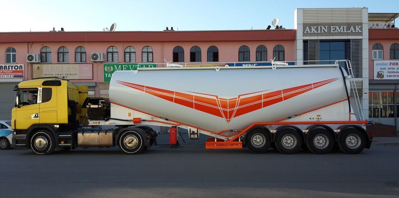 LIDER 2023 YEAR NEW BULK CEMENT manufacturer co. - Полуприколка цистерна: слика 1