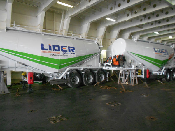 Нов Полуприколка цистерна за транспорт на цемент LIDER NEW ciment remorque 2023 YEAR (MANUFACTURER COMPANY): слика 8