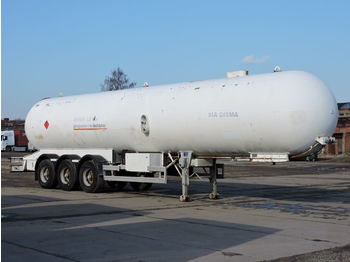 Полуприколка цистерна за транспорт на гас LPG GAS 45: слика 1