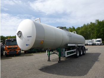 Полуприколка цистерна за транспорт на битумен Magyar Bitumen tank inox 30 m3 / 1 comp: слика 1