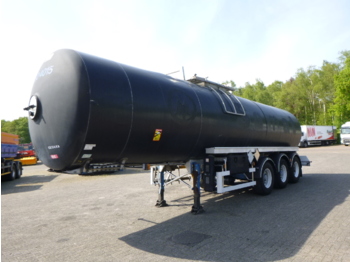 Полуприколка цистерна за транспорт на битумен Magyar Bitumen tank inox 32 m3 / 1 comp ADR 11/2021: слика 1