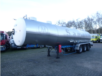 Полуприколка цистерна за транспорт на хемикалии Magyar Chemical tank inox 32.5 m3 / 1 comp: слика 1