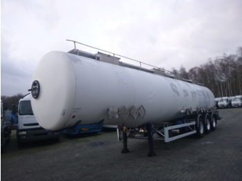 Полуприколка цистерна за транспорт на хемикалии Magyar Chemical tank inox 35 m3 / 4 comp: слика 1