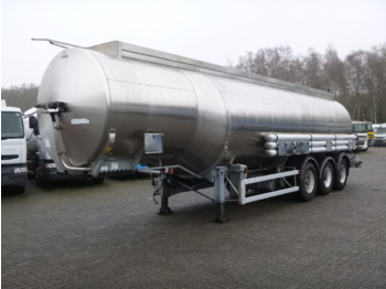 Полуприколка цистерна за транспорт на гориво Magyar Fuel tank inox 38.4 m3 / 8 comp: слика 1
