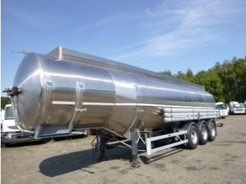 Полуприколка цистерна за транспорт на гориво Magyar Fuel tank inox 38.4 m3 / 8 comp / ADR valid 01/2020: слика 1