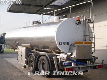 Полуприколка цистерна за транспорт на храна Magyar Milk Milch 27.000 Ltr Lenkachse 33HAZSP: слика 1