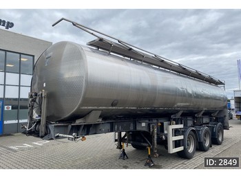 Полуприколка цистерна Magyar Trailer for liquid 29000 liter, Belgium Trailer,: слика 1