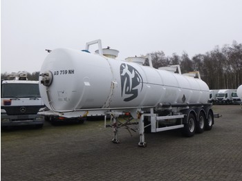Полуприколка цистерна за транспорт на хемикалии Maisonneuve Chemical ACID tank inox 24.4 m3 / 1 comp: слика 1