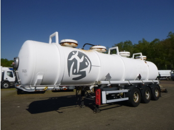 Полуприколка цистерна за транспорт на хемикалии Maisonneuve Chemical ACID tank steel 22.5 m3 / 2 comp: слика 1