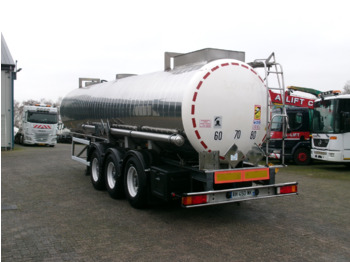 Полуприколка цистерна за транспорт на хемикалии Maisonneuve Chemical tank inox 22.3 m3 / 1 comp: слика 3