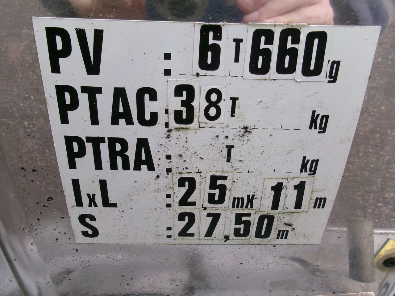Полуприколка цистерна за транспорт на хемикалии Maisonneuve Chemical tank inox 22.3 m3 / 1 comp: слика 36