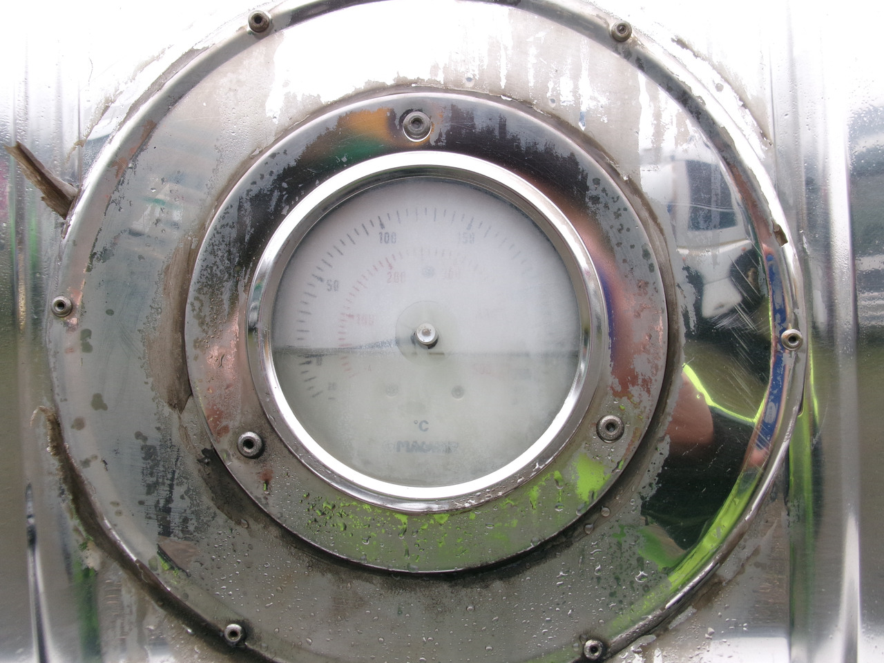 Полуприколка цистерна за транспорт на хемикалии Maisonneuve Chemical tank inox 22.3 m3 / 1 comp: слика 27