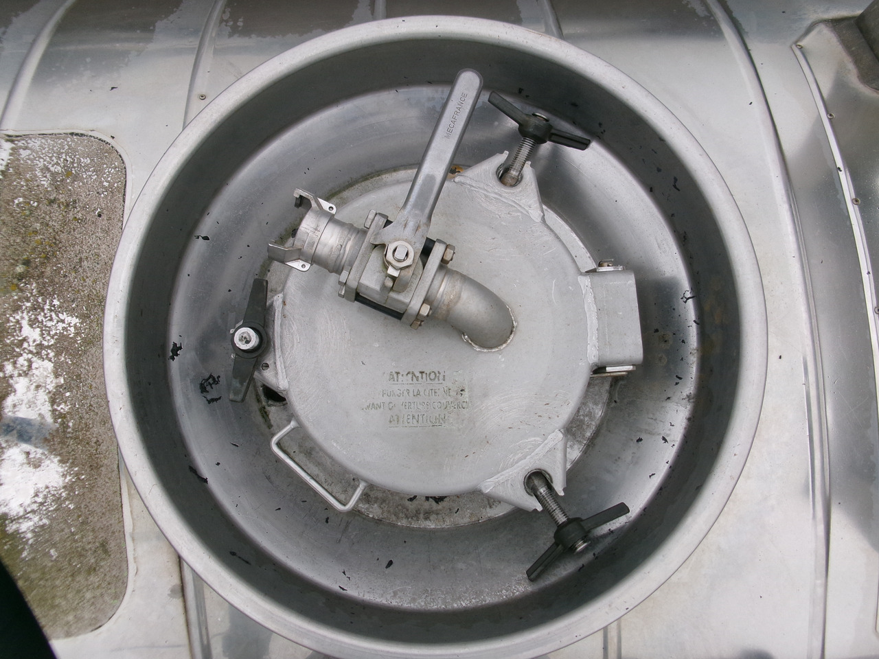Полуприколка цистерна за транспорт на хемикалии Maisonneuve Chemical tank inox 22.3 m3 / 1 comp: слика 22