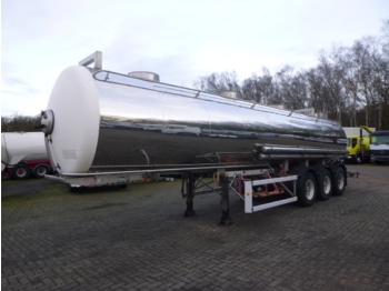 Полуприколка цистерна за транспорт на хемикалии Maisonneuve Chemical tank inox 26.2 m3 / 1 comp: слика 1