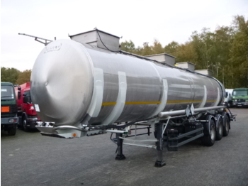 BSLT Chemical tank inox 27.8 m3 / 1 comp + pump - Полуприколка цистерна